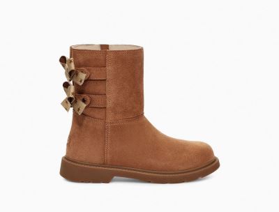 UGG Tillee Big Kids Boots Chestnut/ Brown - AU 576HJ